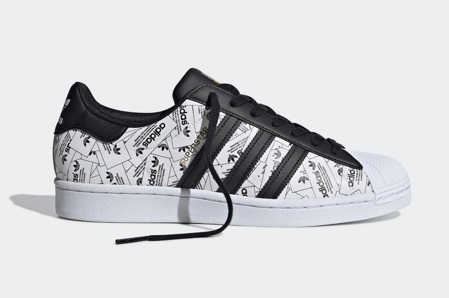 adidas Superstar Reflective Labels FV2819 Release Date Info