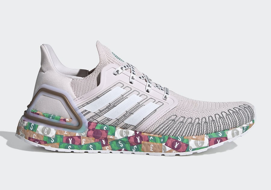 This adidas Ultra Boost 2020 Features Global Currencies