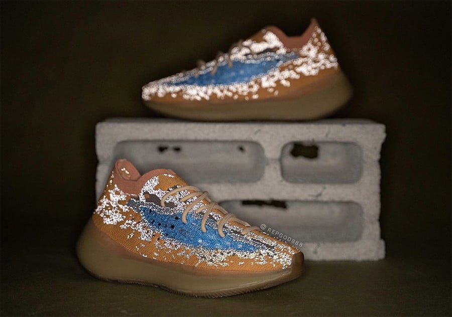 adidas yeezy boost 380 blue oat reflective