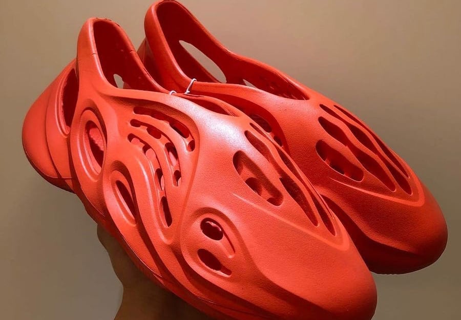 adidas Yeezy Foam Runner Orange Info