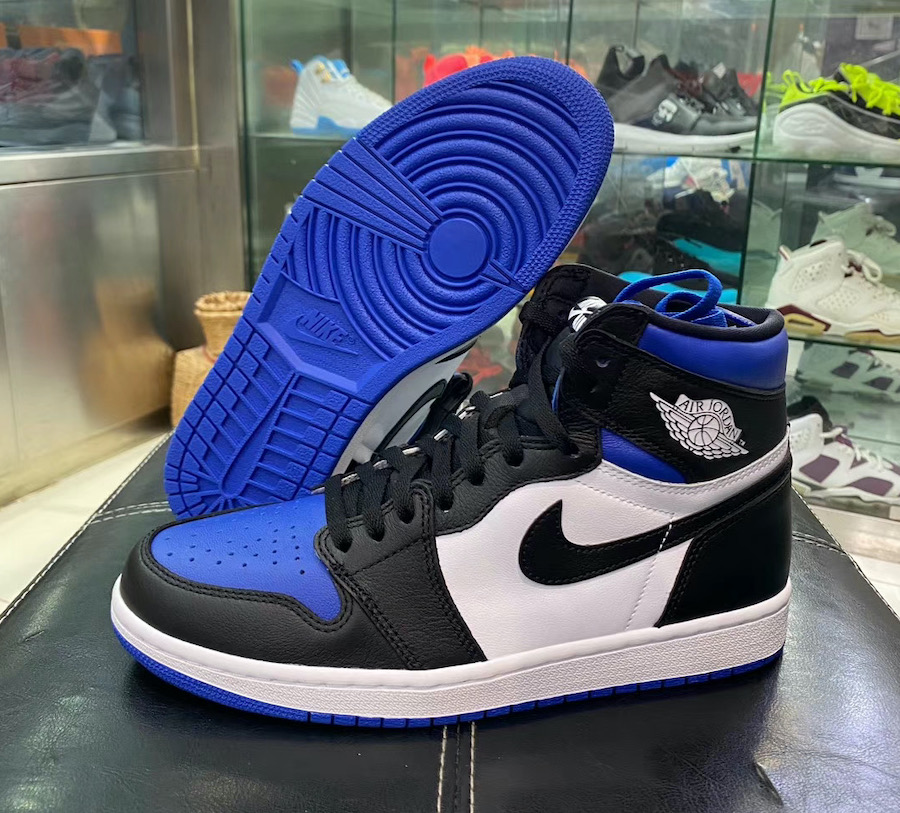 jordan 1 royal toe white laces