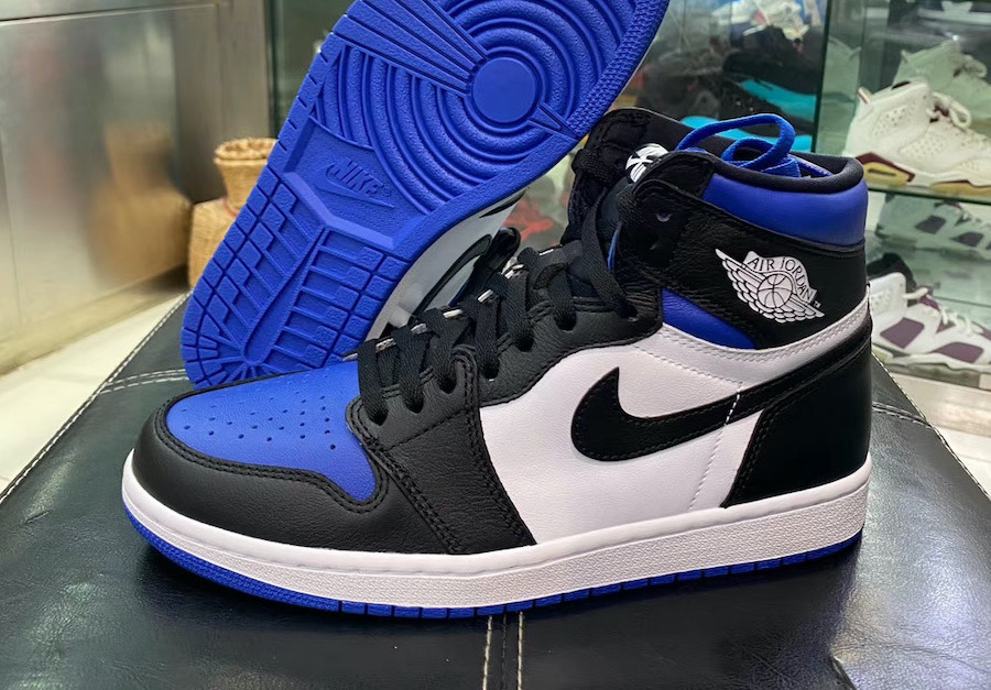 black and royal blue 1s