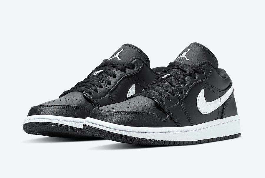 Air Jordan 1 Low Releasing in a New Black and White Colorway