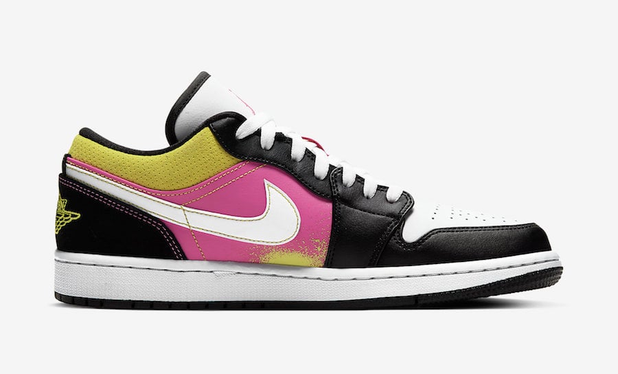 jordan 1 pink and yellow