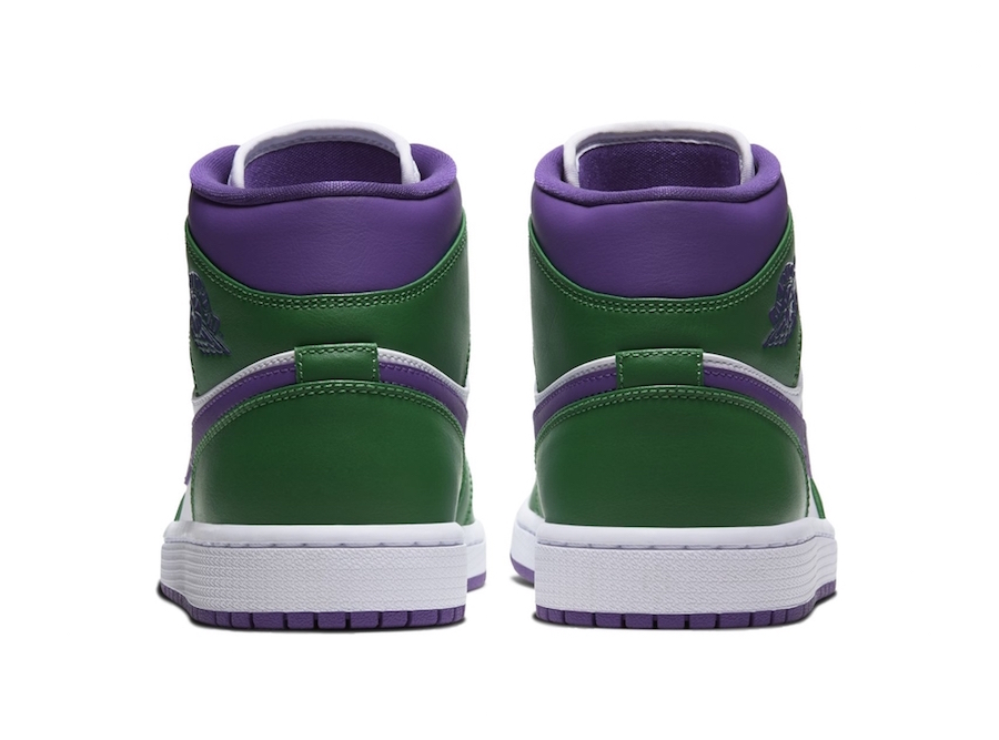 Air Jordan 1 Mid Hulk Green Purple Release Date Info