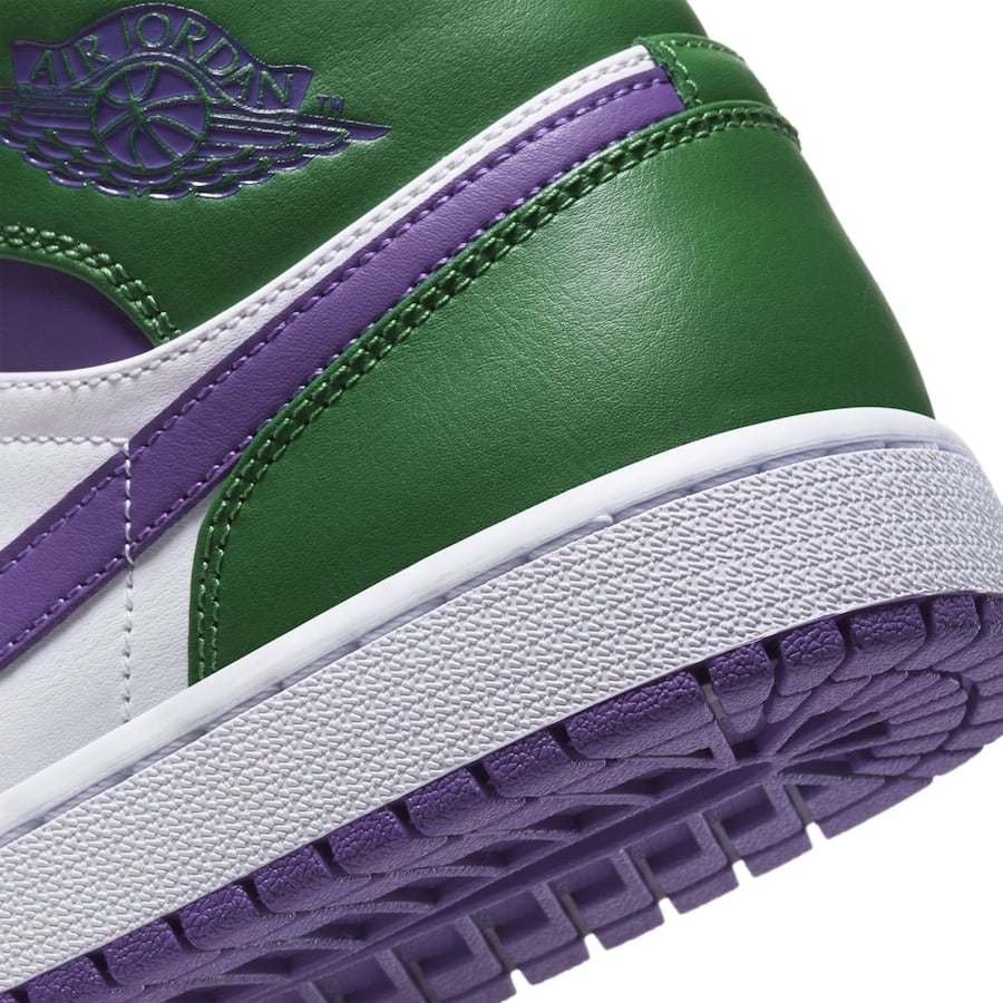 Air Jordan 1 Mid Hulk Green Purple Release Date Info
