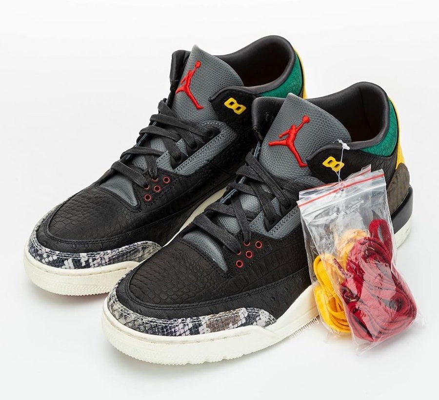 Air Jordan 3 Animal Instinct Pack Ck4344 001 Ck4344 002 Release Info Sneakerfiles