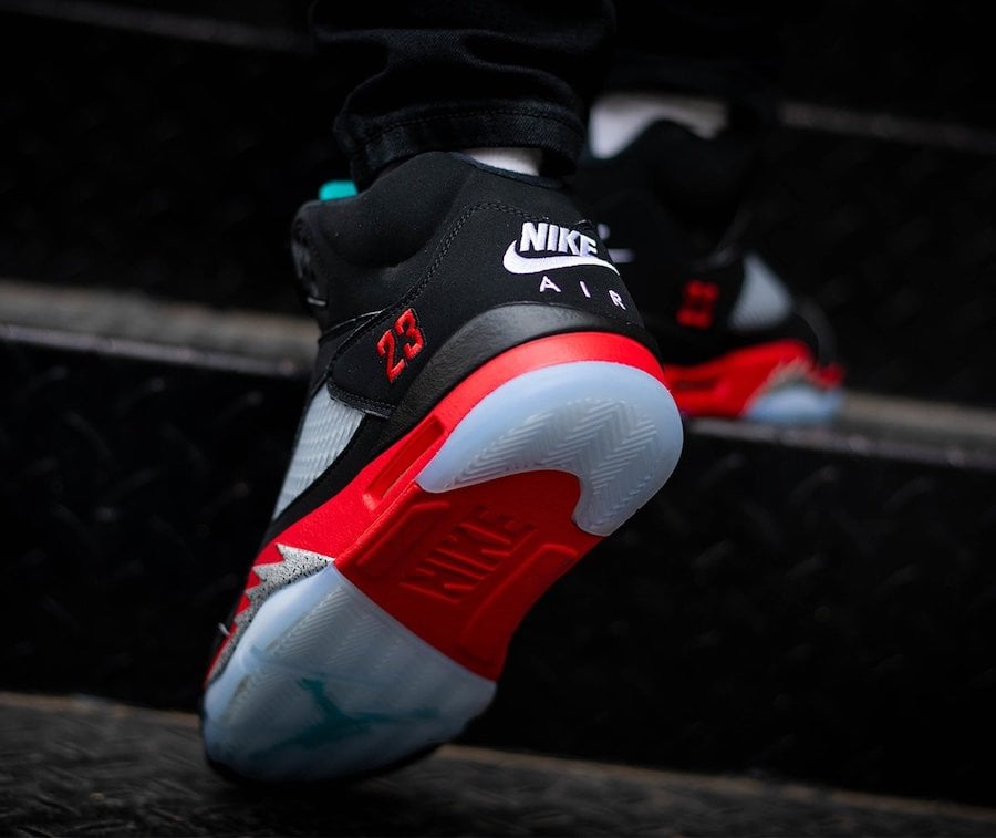 Air Jordan 5 Top 3 CZ1786-001 On Feet