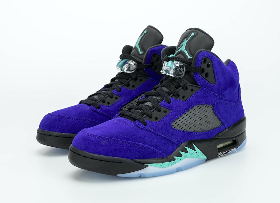 grape 5 jordans 2020