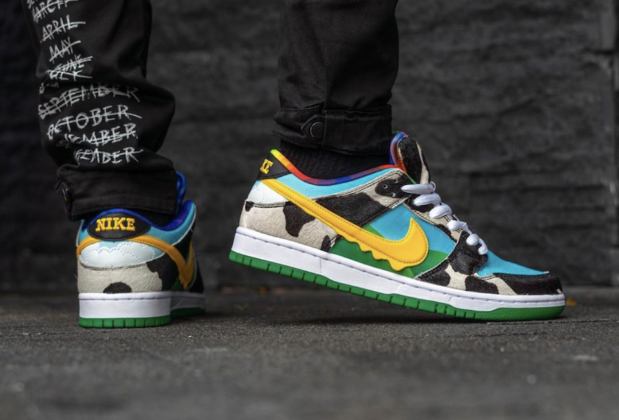 Ben & Jerry's x Nike SB Dunk Low Chunky Dunky CU3244-100 Release Date