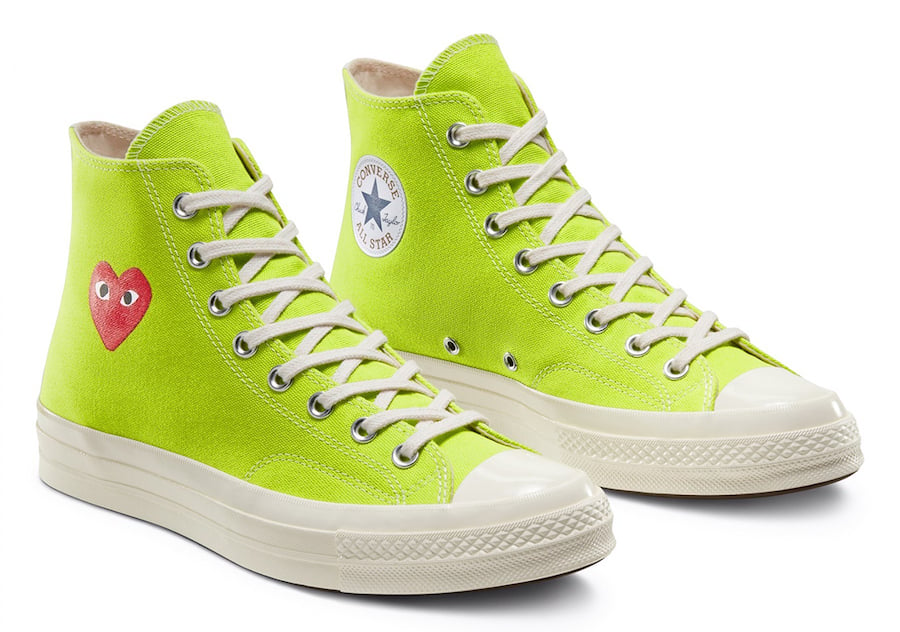 converse x comme des garçons play chuck 70 sneakers