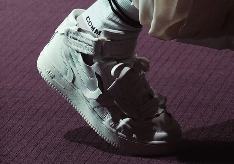 Comme des Garcons Nike Air Force 1 Mid Release Date Info