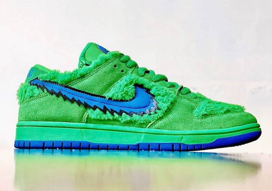 Grateful Dead Nike SB Dunk Low Green Release Date