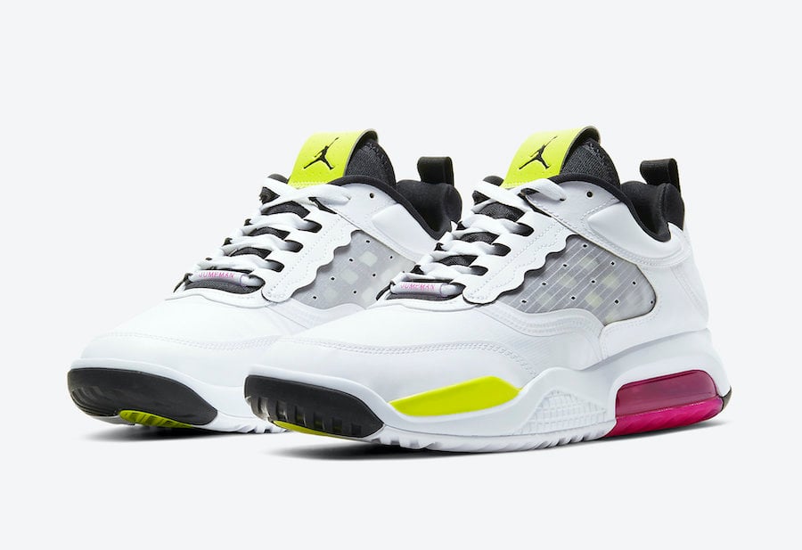 Jordan Air Max 200 White Vibrant Purple Bright Yellow Black CD6105-102 Release Date Info Jordan Air Max 200 White Vibrant Purple Bright Yellow Black CD6105-102 Release Date Info