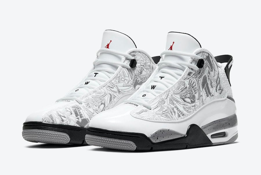 Air Jordan Dub Zero ‘White Cement’ Official Images