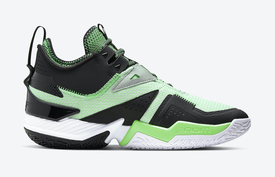 Jordan Westbrook One Take Rage Green CJ0780-103 Release Date Info