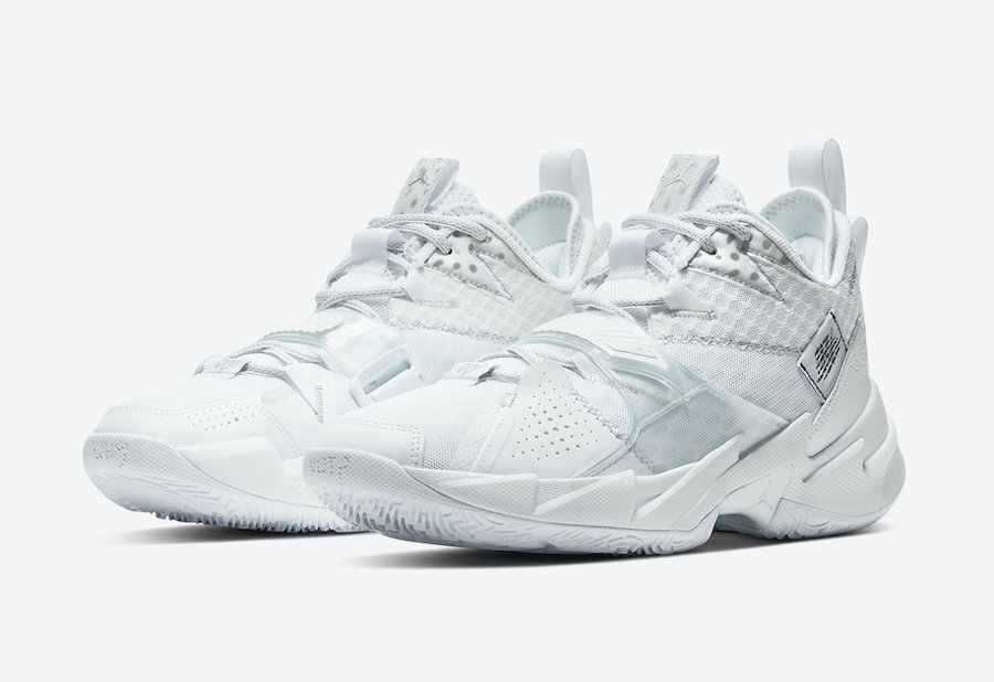 Jordan Why Not Zer0.3 White Metallic Silver CD3003-103 Release Date Info Jordan Why Not Zer0.3 White Metallic Silver CD3003-103 Release Date Info