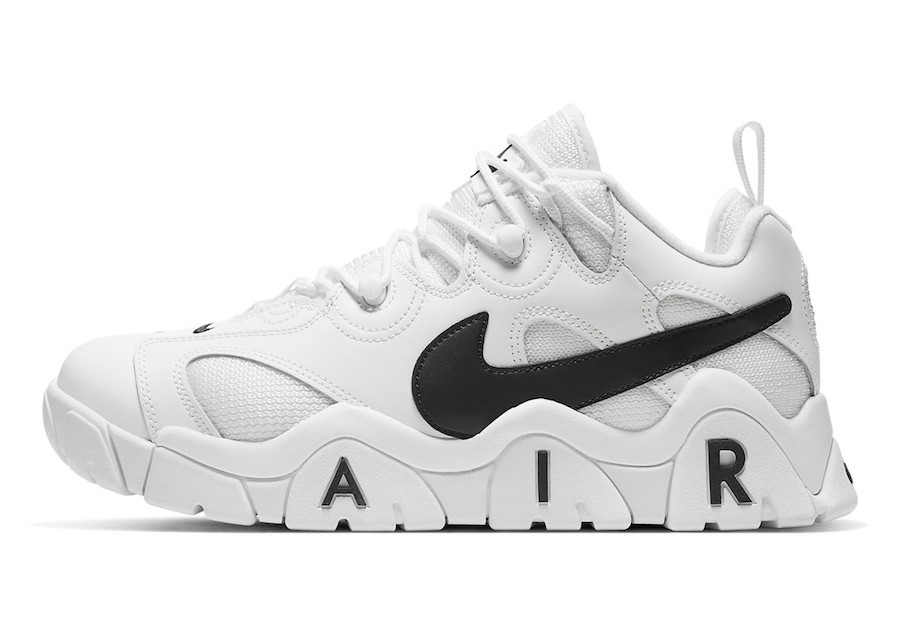 Nike Air Barrage Low White Black CW3130-100 Release Date Info