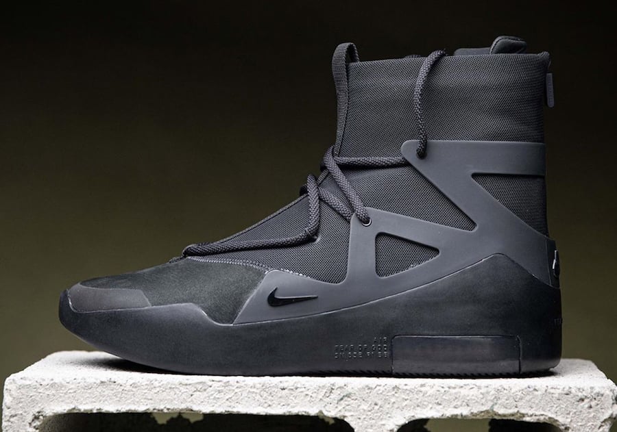 Nike Air Fear of God 1 Triple Black AR4237-005 Release Date