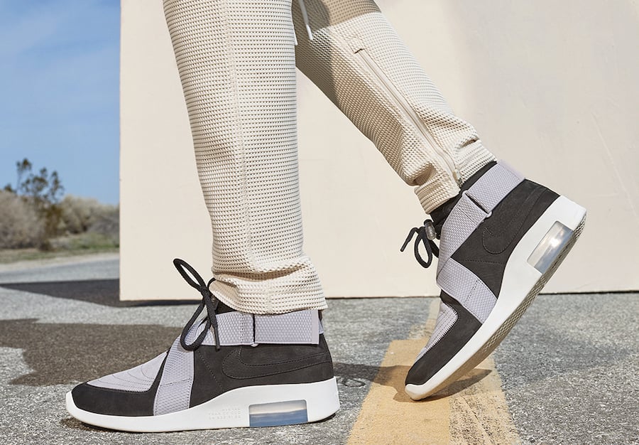 Nike Air Fear of God Raid Friends Family Back Grey AT8087-003 Release Date Info