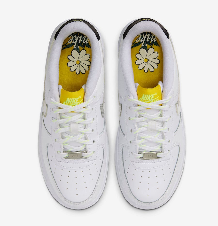 Nike Air Force 1 CW5859-100 Daisy Pack Release Date Info