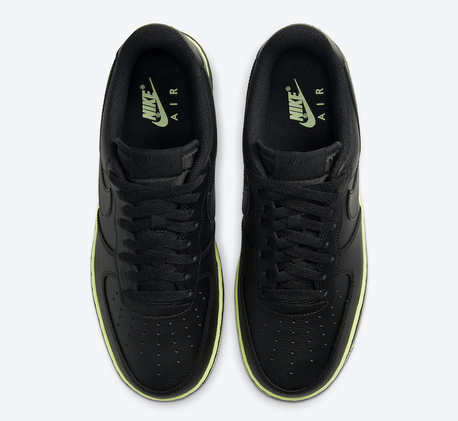 Nike Air Force 1 Low Black Volt CJ1393-003 Release Date Info