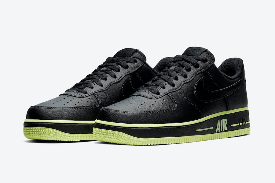 Nike Air Force 1 Low Black Volt CJ1393-003 Release Date Info | SneakerFiles