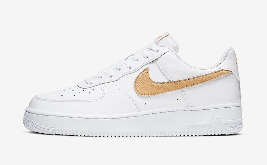 Nike Air Force 1 Low Hairy Swoosh CW7567-101 Release Date Info