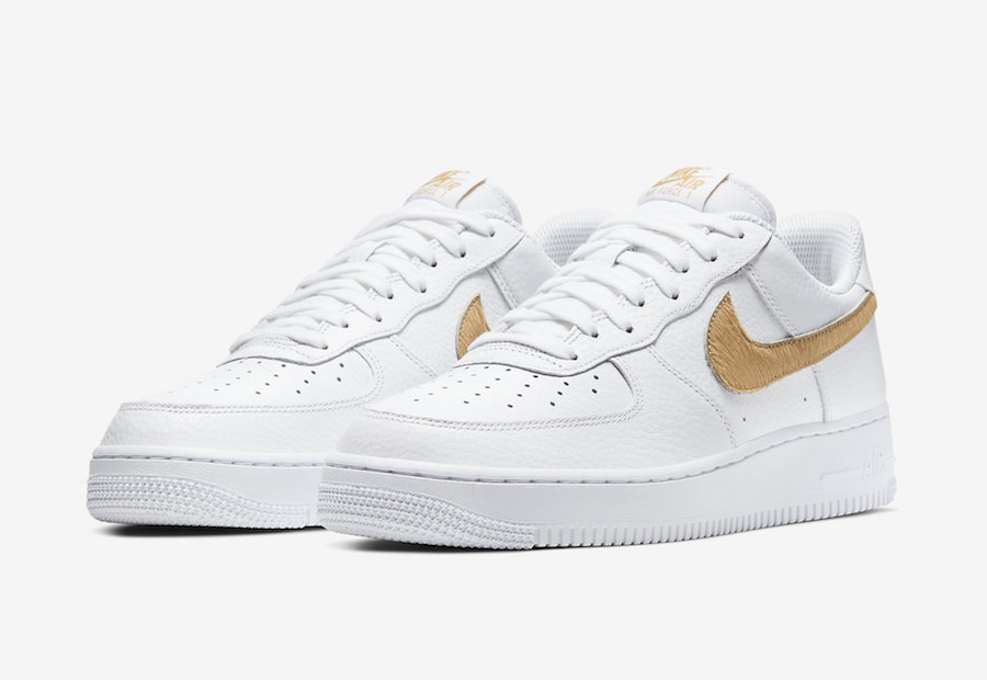 Nike Air Force 1 Low Hairy Swoosh CW7567-101 Release Date Info