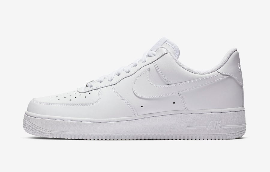 Nike Air Force 1 Low Triple White 315115-112 Release Date Info