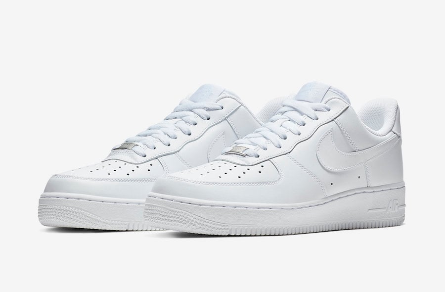 Nike Air Force 1 Low Triple White 315115-112 Release Date Info Nike Air Force 1 Low Triple White 315115-112 Release Date Info