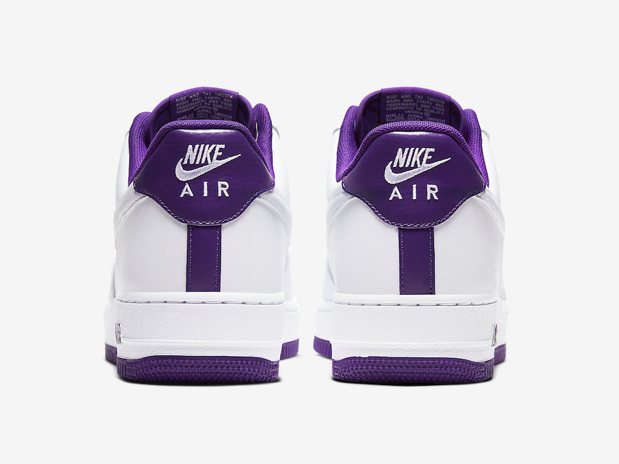 Nike Air Force 1 Low Voltage Purple CJ1380-100 Release Date Info