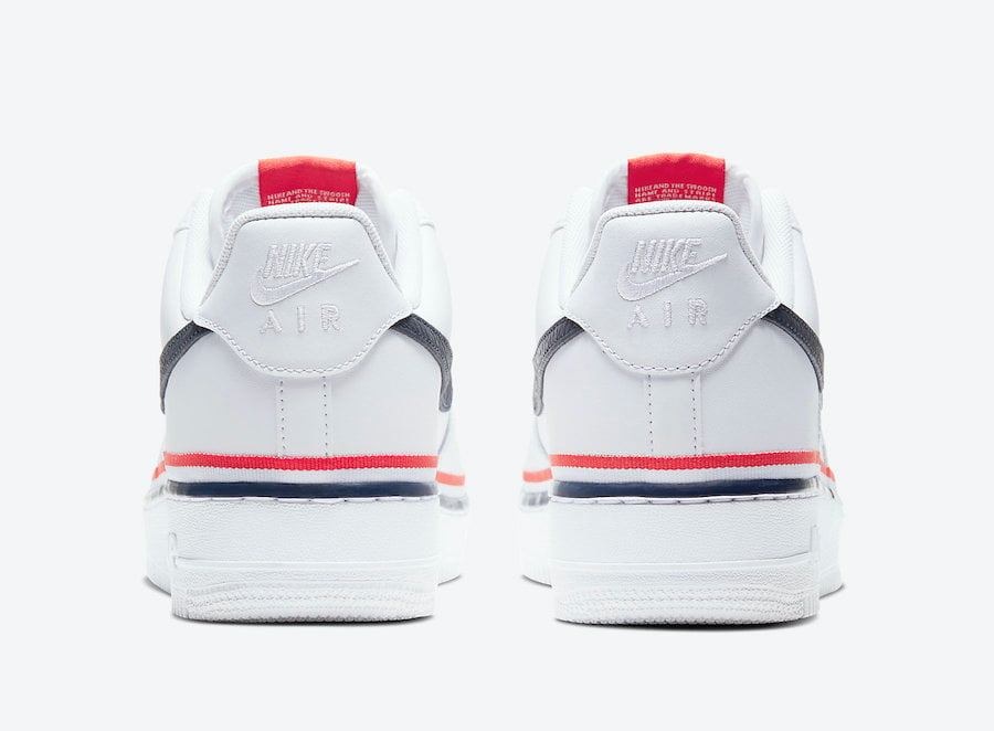 red white and blue air force