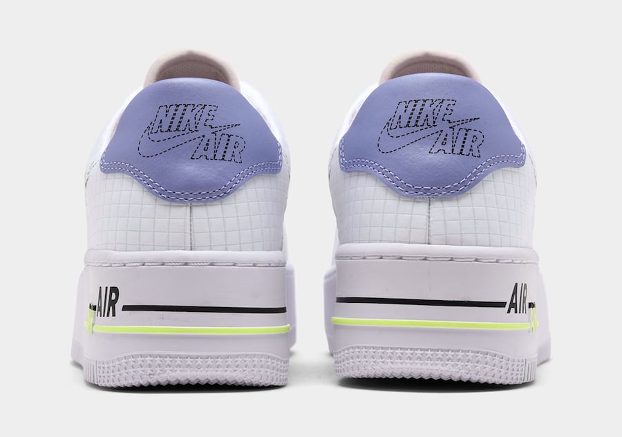 Nike Air Force 1 Sage White Purple Volt CU4770-100 Release Date