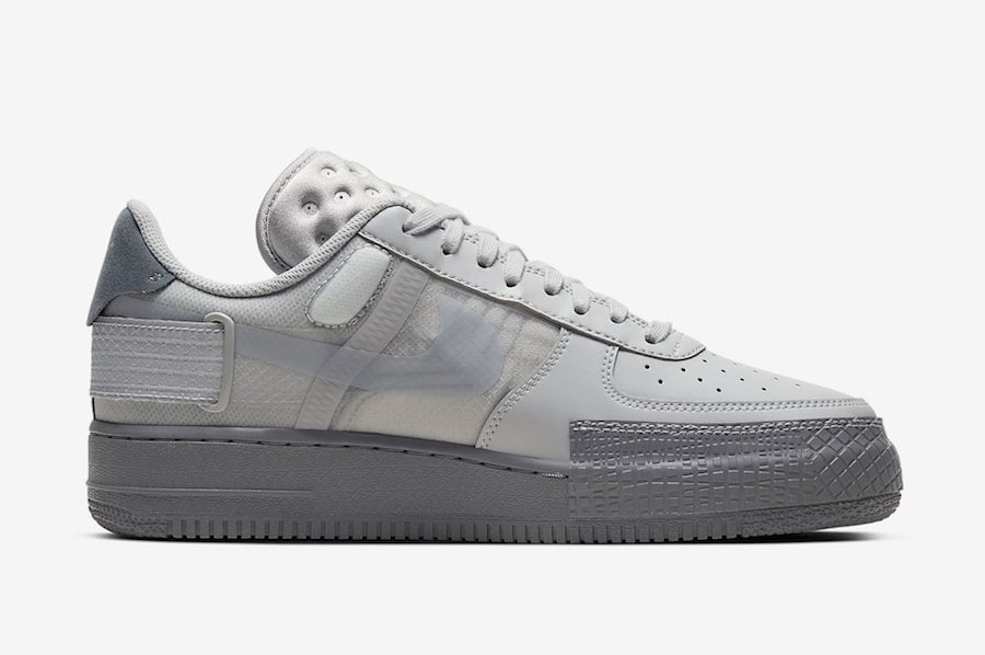 Nike Air Force 1 Type Grey Fog CT2584 