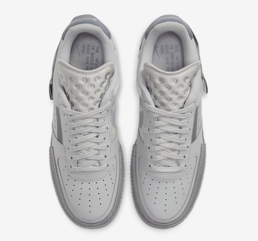 Nike Air Force 1 Type Grey Fog CT2584-001 Release Date Info