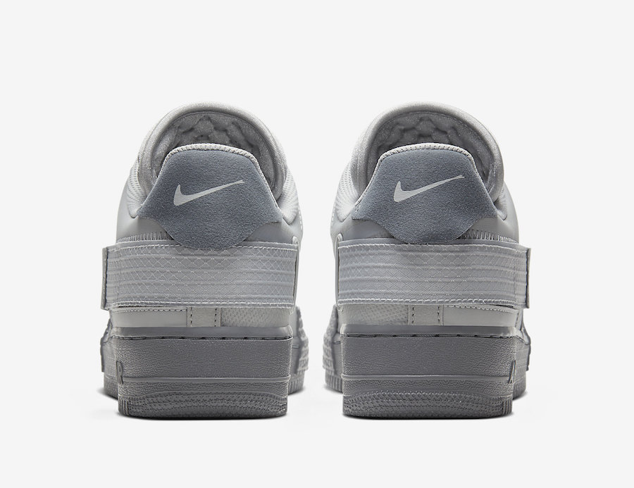 nike af1 type grey