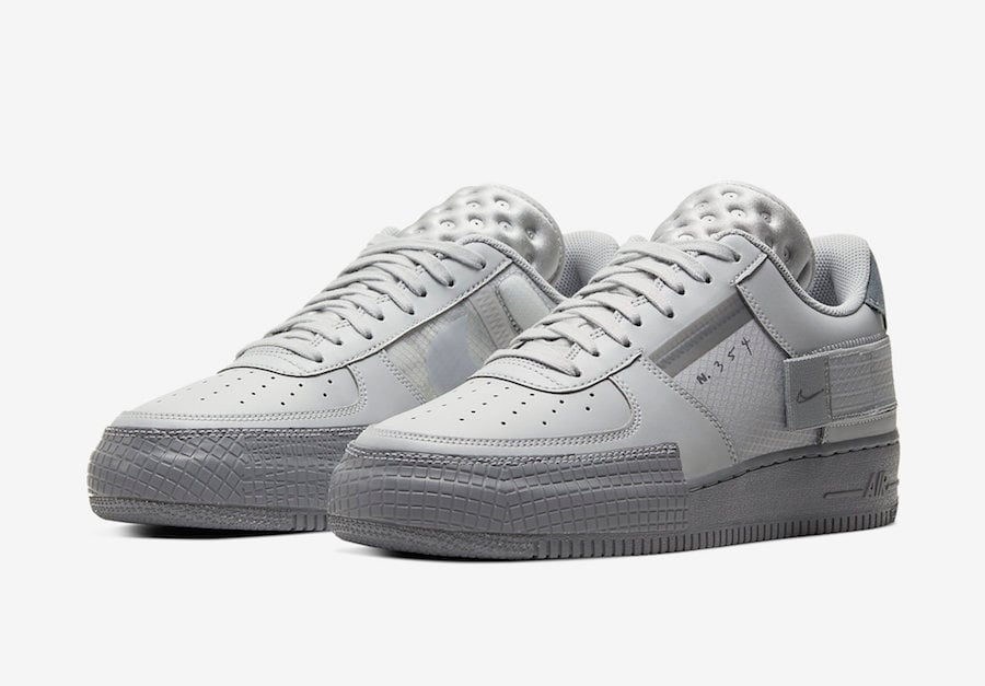 different types of nike air force 1