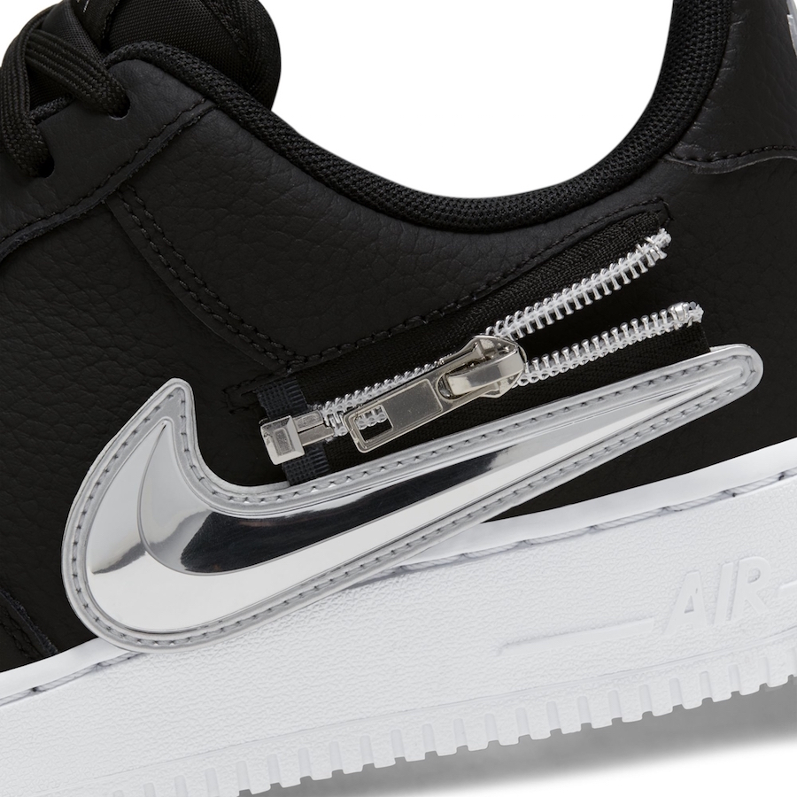 Nike Air Force 1 Zip-On Swoosh Logo Release Date Info