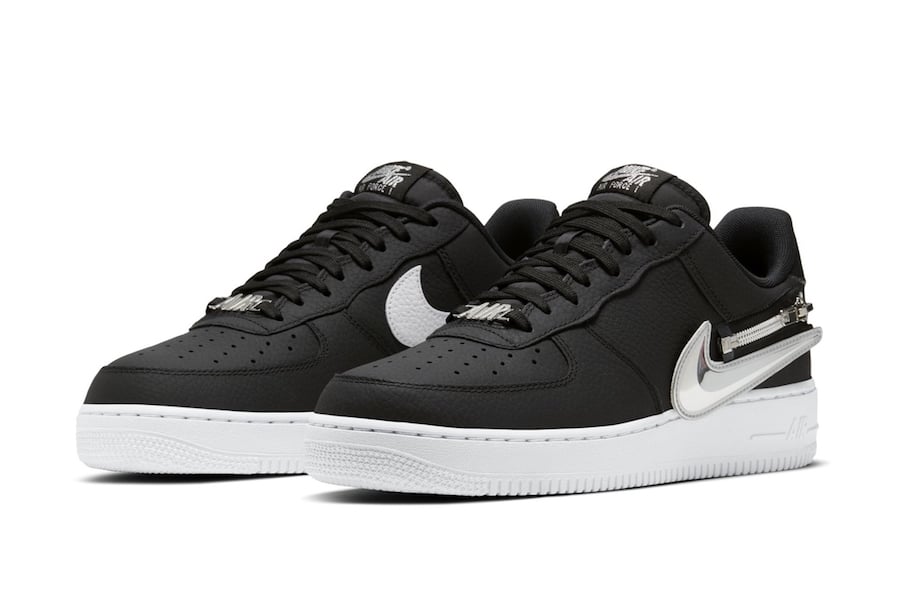 Nike Air Force 1 Zip-On Swoosh Logo Release Date Info