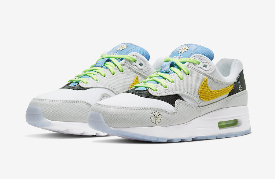 Nike Air Max 1 CW5861-100 Daisy Pack Release Date Info