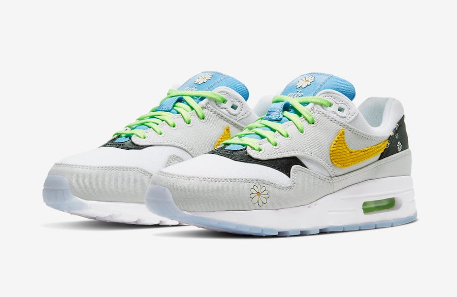 Nike Air Max 1 CW5861-100 Daisy Pack Release Date Info