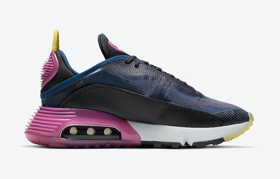 Nike Air Max 2090 Navy Magenta Yellow CK2612-400 Release Date Info