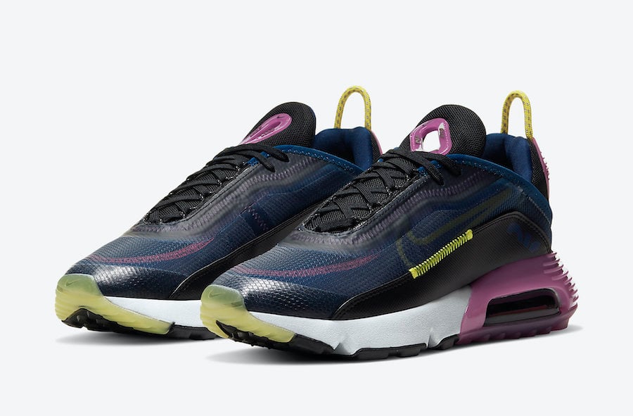 Nike Air Max 2090 Highlighted in Navy and Magenta