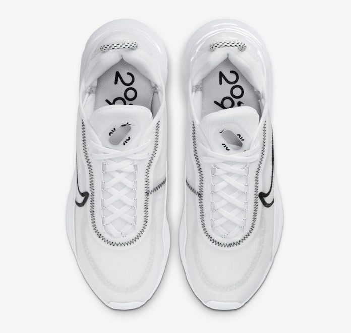 nike 2090 white black