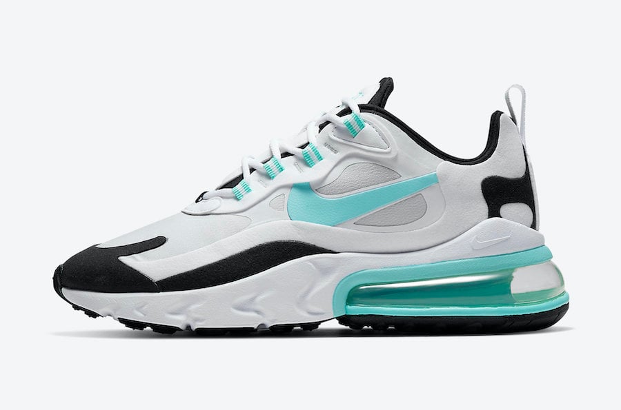 Nike Air Max 270 React Aurora Green CJ0619-001 Release Date Info