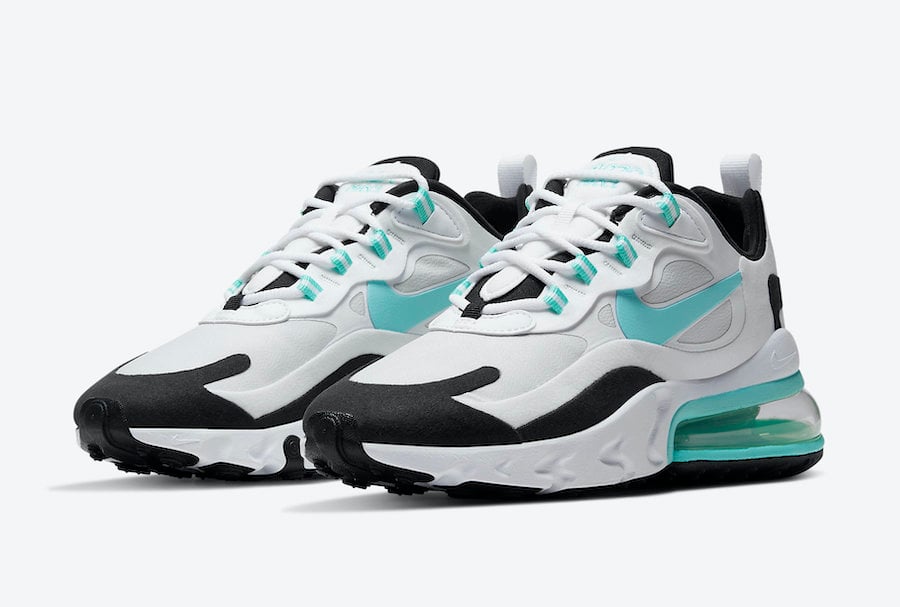 Nike Air Max 270 React Aurora Green CJ0619-001 Release Date Info Nike Air Max 270 React Aurora Green CJ0619-001 Release Date Info