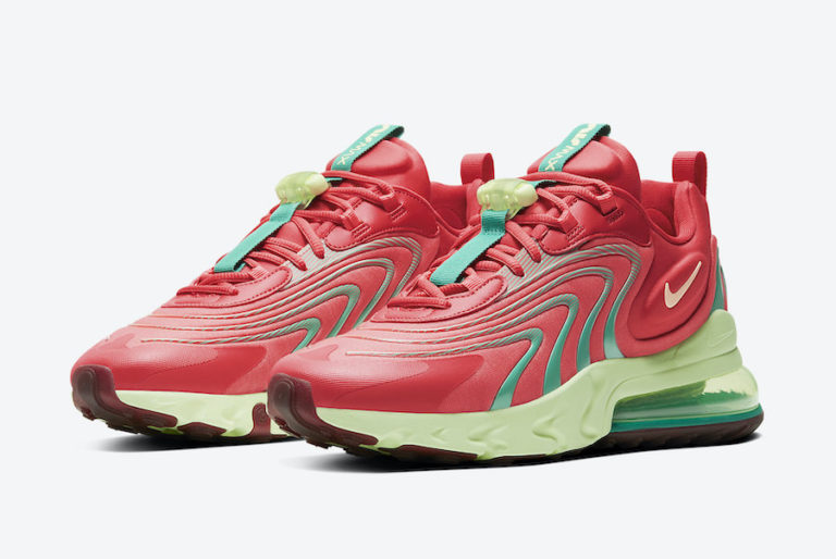 nike air max 270 react all red