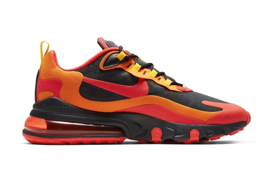 Nike Air Max 270 React Lava Release Date Info | SneakerFiles