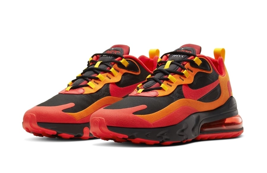 Nike Air Max 270 React ‘Lava’ Releasing This Spring